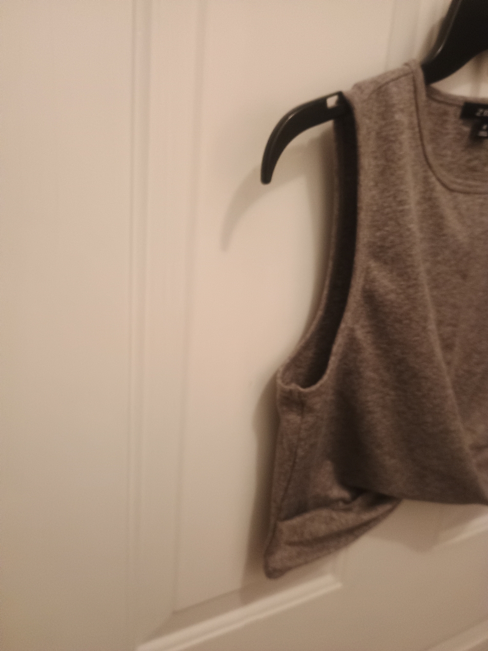 Zobha Workout Tank Top Sleeveless Minimalist Chic Hippie Gray Women medium - Picture 5 of 9